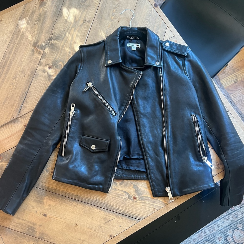 Real Sheep Leather Jacket from Whistles